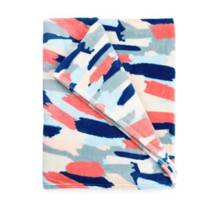 Orange/Hot Pink Stripe Leopard Neoprene Cosmetic Bag – LikeWear