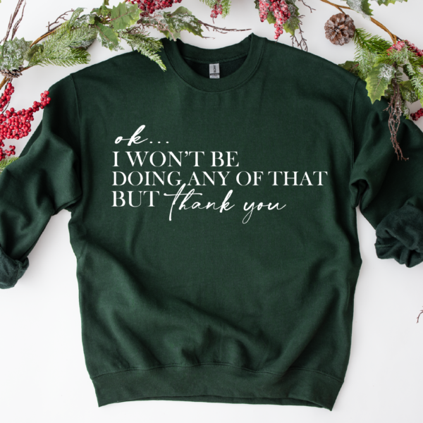 Sweatshirt | But Thank You
