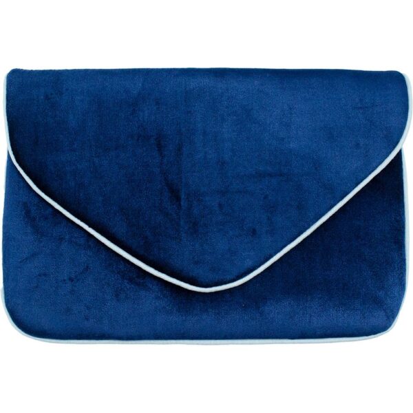 Clutch | Navy Velvet