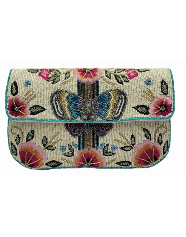 Clutch | Butterfly Cream