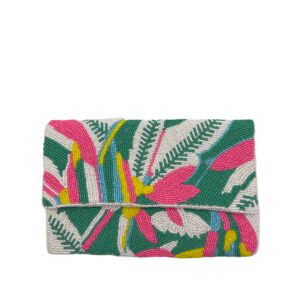 Clutch | Tropical Beaded Clutch